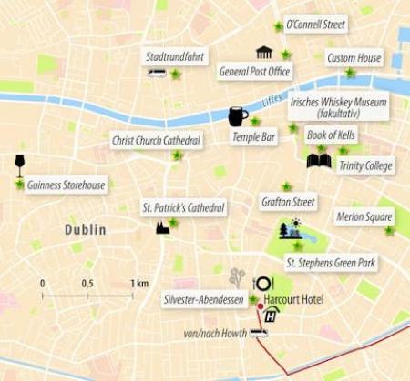 Zug - Silvesterreise Dublin – Jahreswechsel in Irland