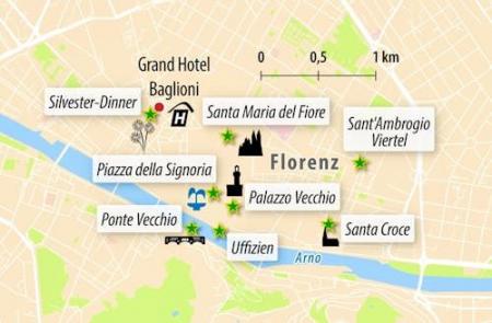 Zug - Exklusive Silvesterreise Florenz – in kleiner Reisegruppe