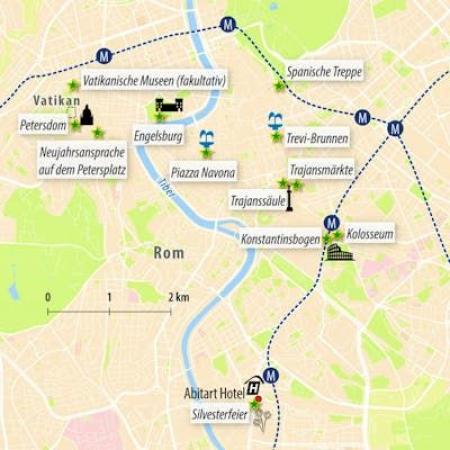 Zug - Städtereise Rom – Silvester in der Hauptstadt von Italien