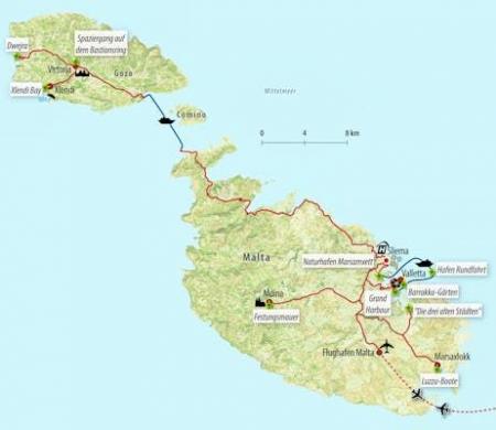 Zug - Silvester auf Malta – mit Hotel am Mittelmeer