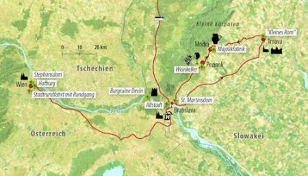 Zug - Silvesterreise nach Bratislava und Wien