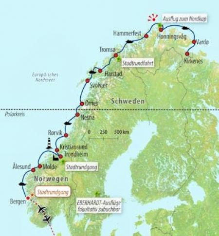 Zug - Weihnachten & Silvester in Norwegen mit Hurtigruten