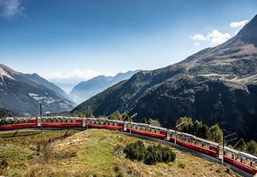 Bernina Express / Berninabahn / Bernina Express Pullman Class