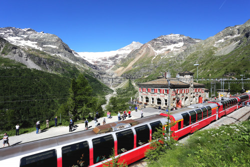 Bernina Express / Berninabahn / Bernina Express Pullman Class