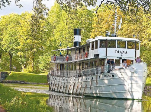 Zug - Der Götakanal – Nostalgische Flussreise durch Schweden