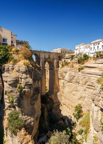 Puente Nuevo-Brücke in Ronda