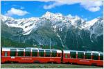 In der Kehre von Alp Grüm