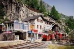 Bergstation der Standseilbahn